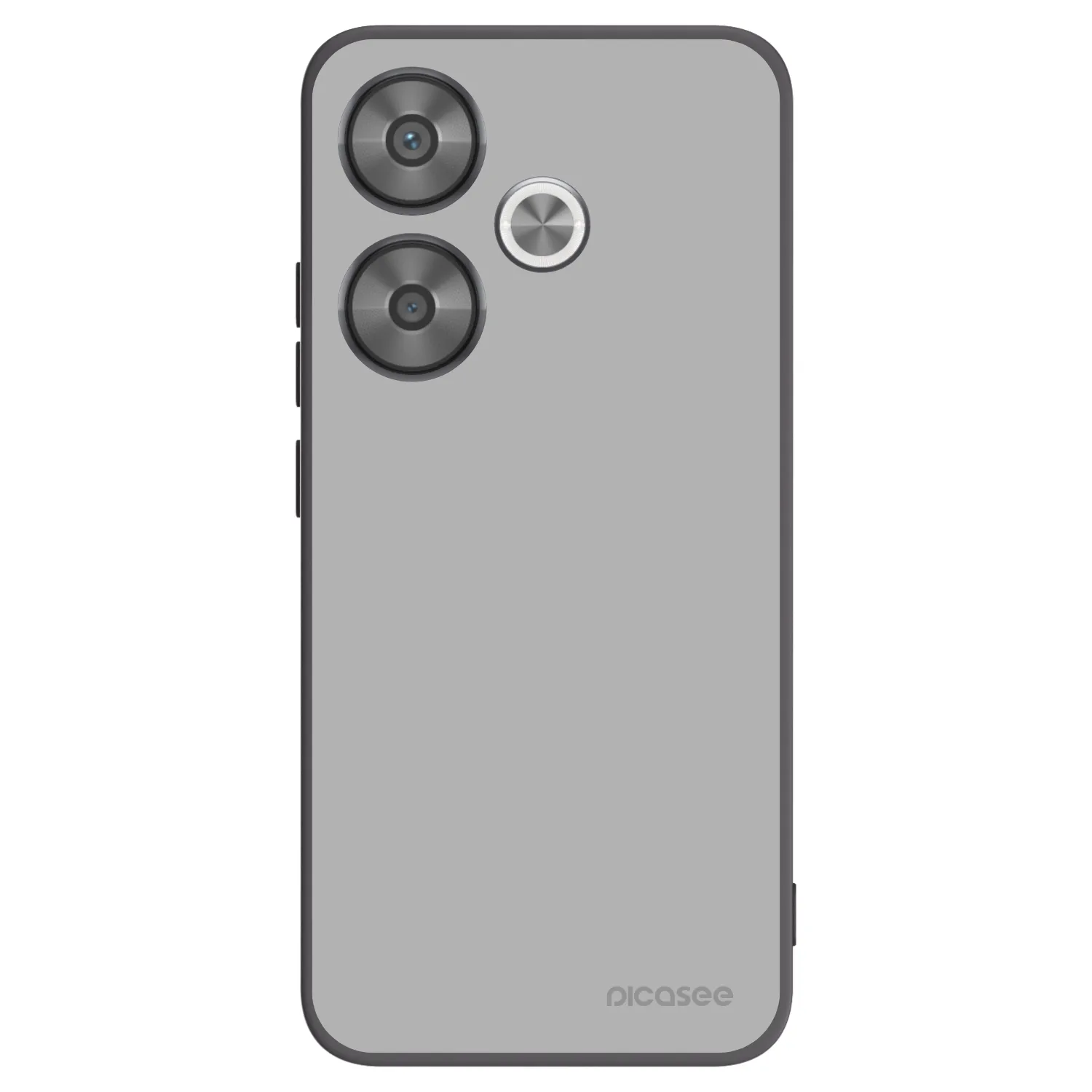 Picasee silikonski črni ovitek za Xiaomi Poco F6 - Stone