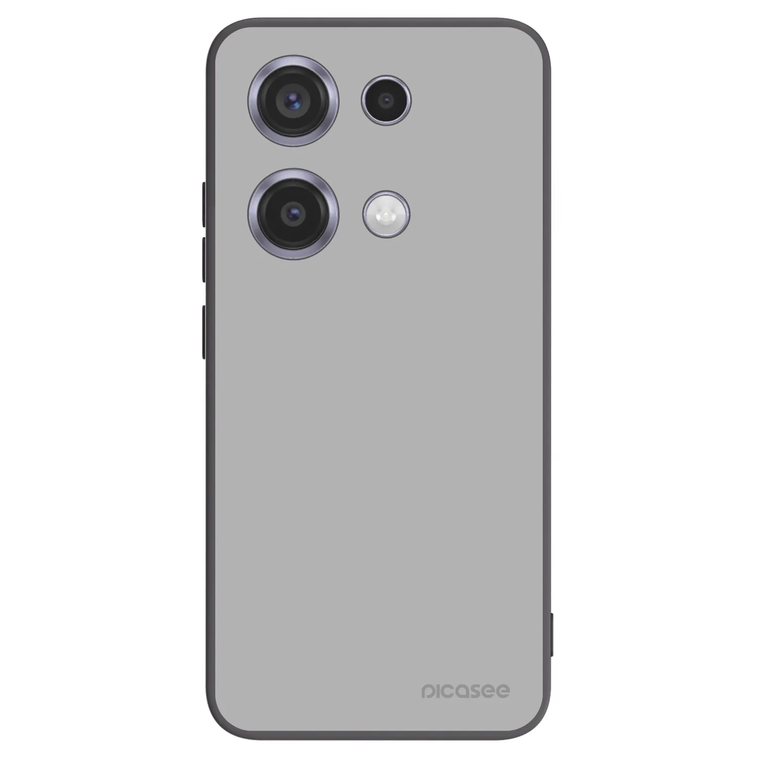 Picasee silikonski črni ovitek za Xiaomi Redmi Note 14S - Stone