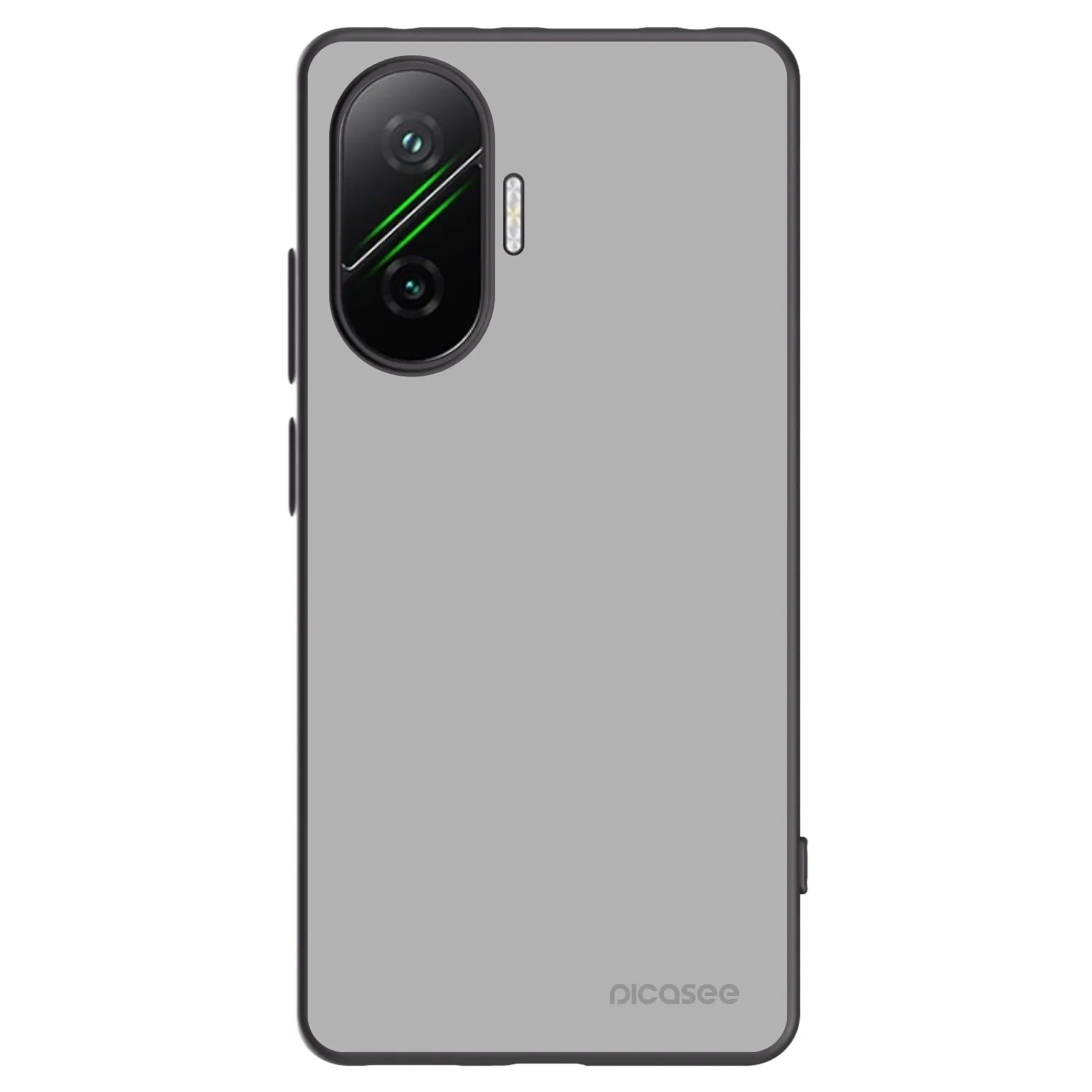 Picasee silikonski črni ovitek za Xiaomi Poco F7 5G - Stone