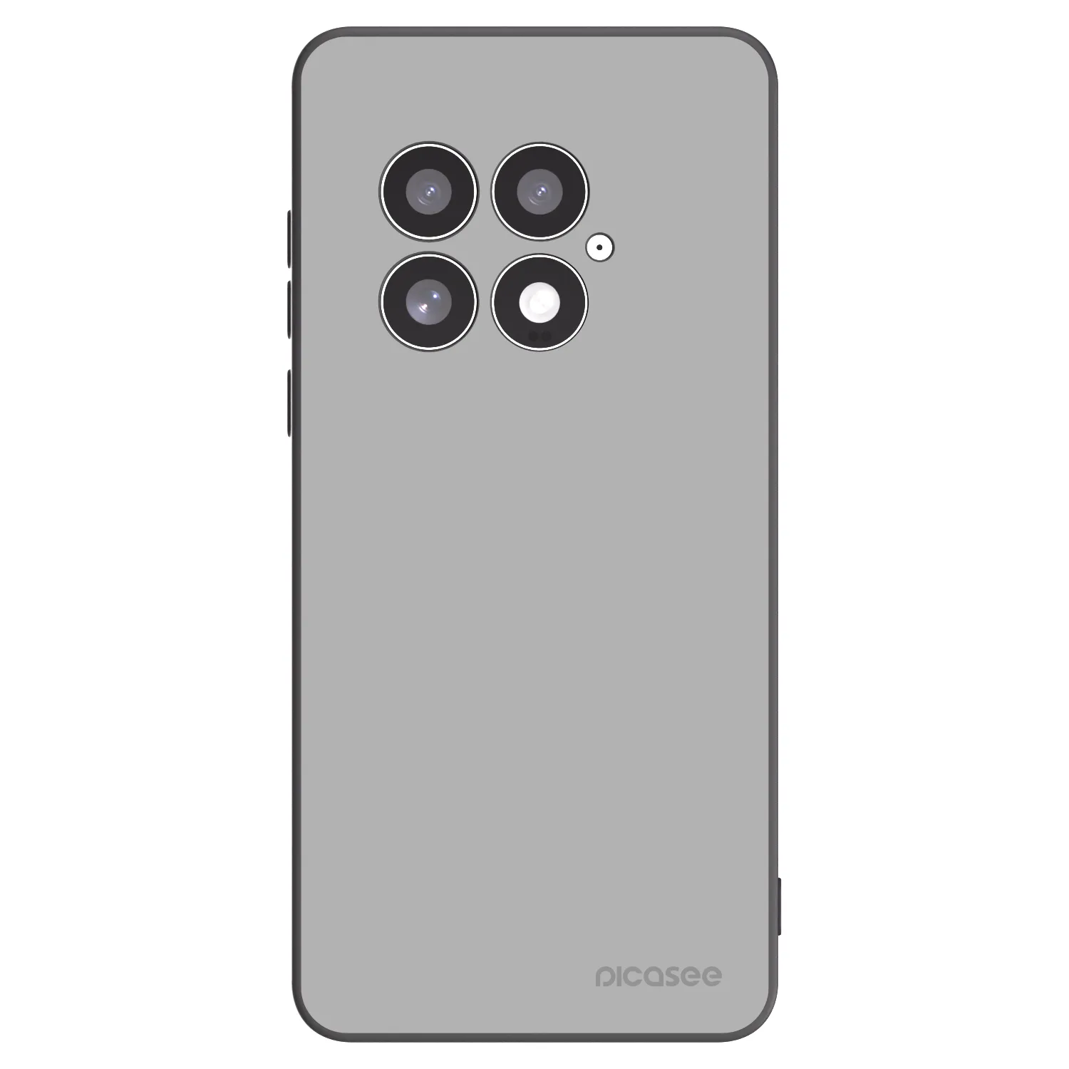 Picasee silikonski črni ovitek za OnePlus 13 5G - Stone