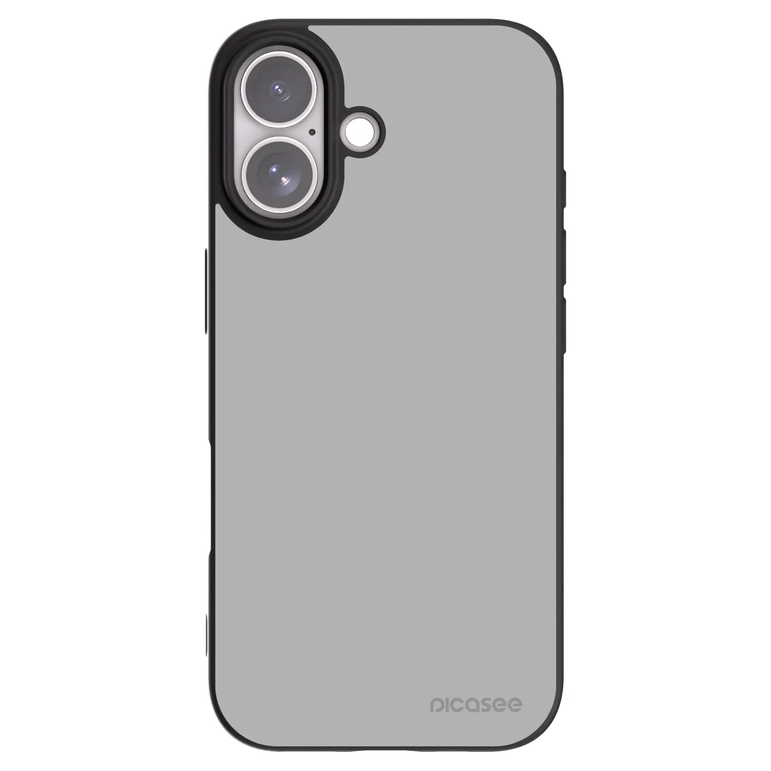 Picasee silikonski črni ovitek za Apple iPhone 17 - Stone