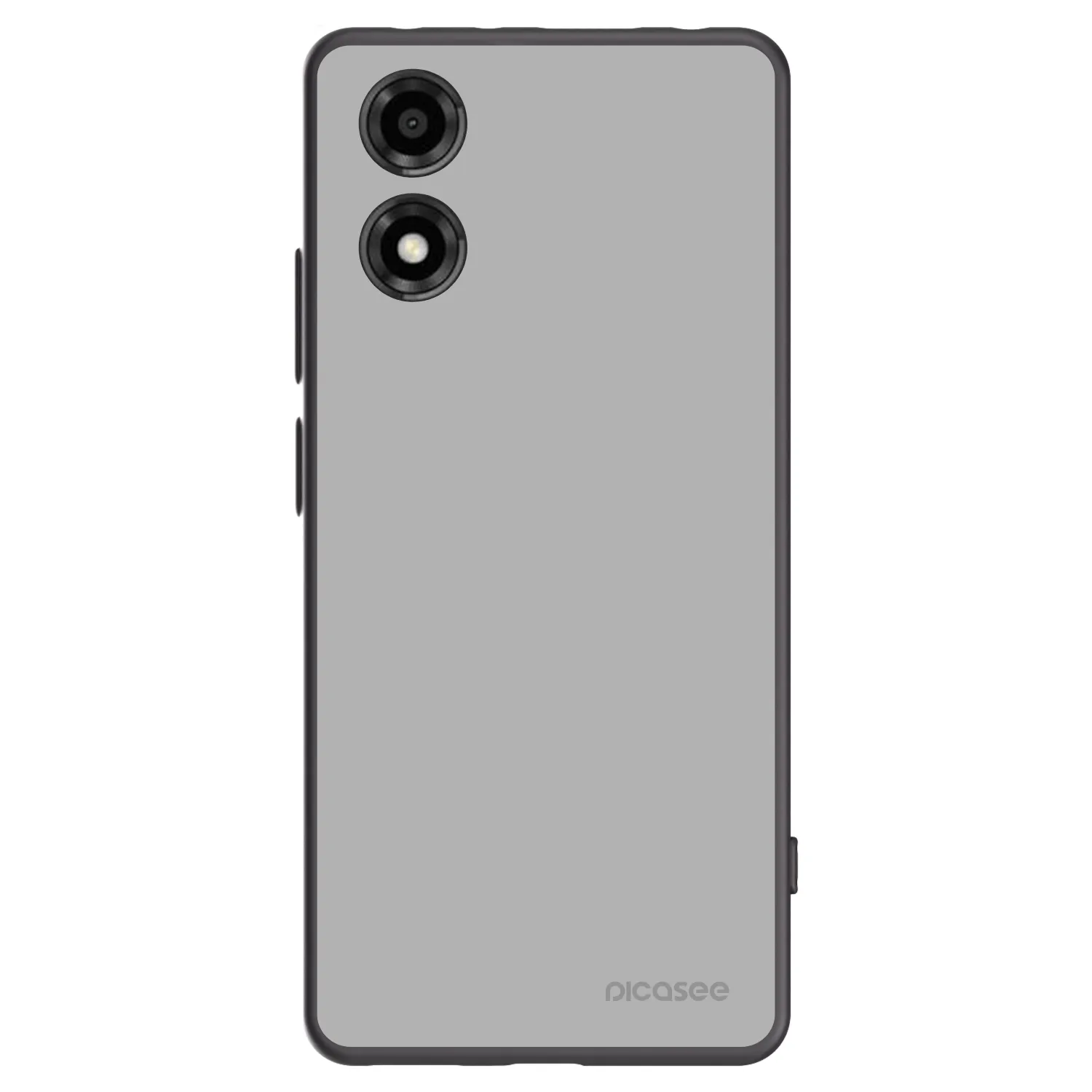 Picasee silikonski črni ovitek za Motorola Moto E14 - Stone