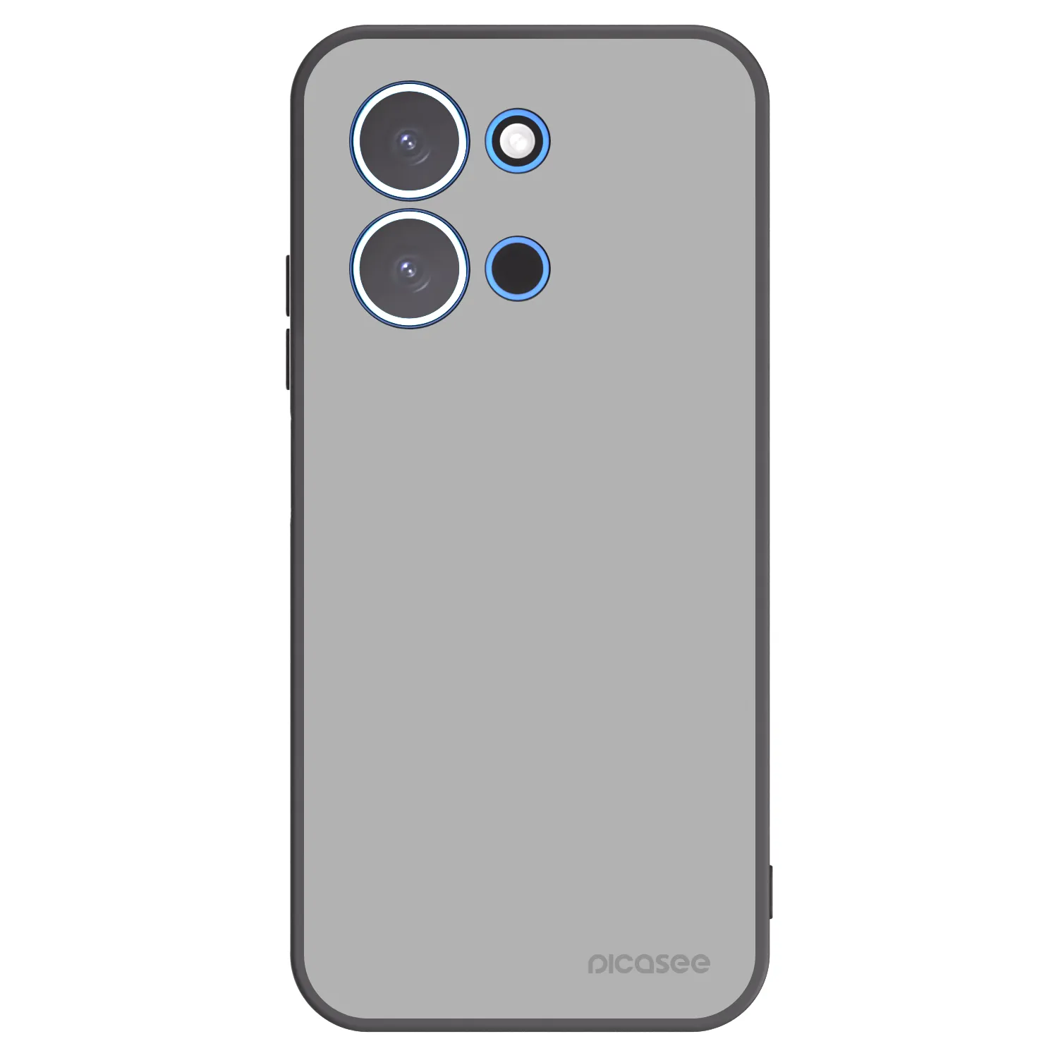 Picasee silikonski črni ovitek za Xiaomi Redmi 15C 4G - Stone