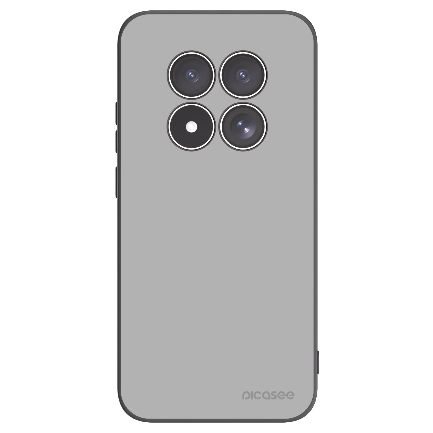 Picasee silikonski črni ovitek za Xiaomi Redmi Note 15 Pro 4G - Stone