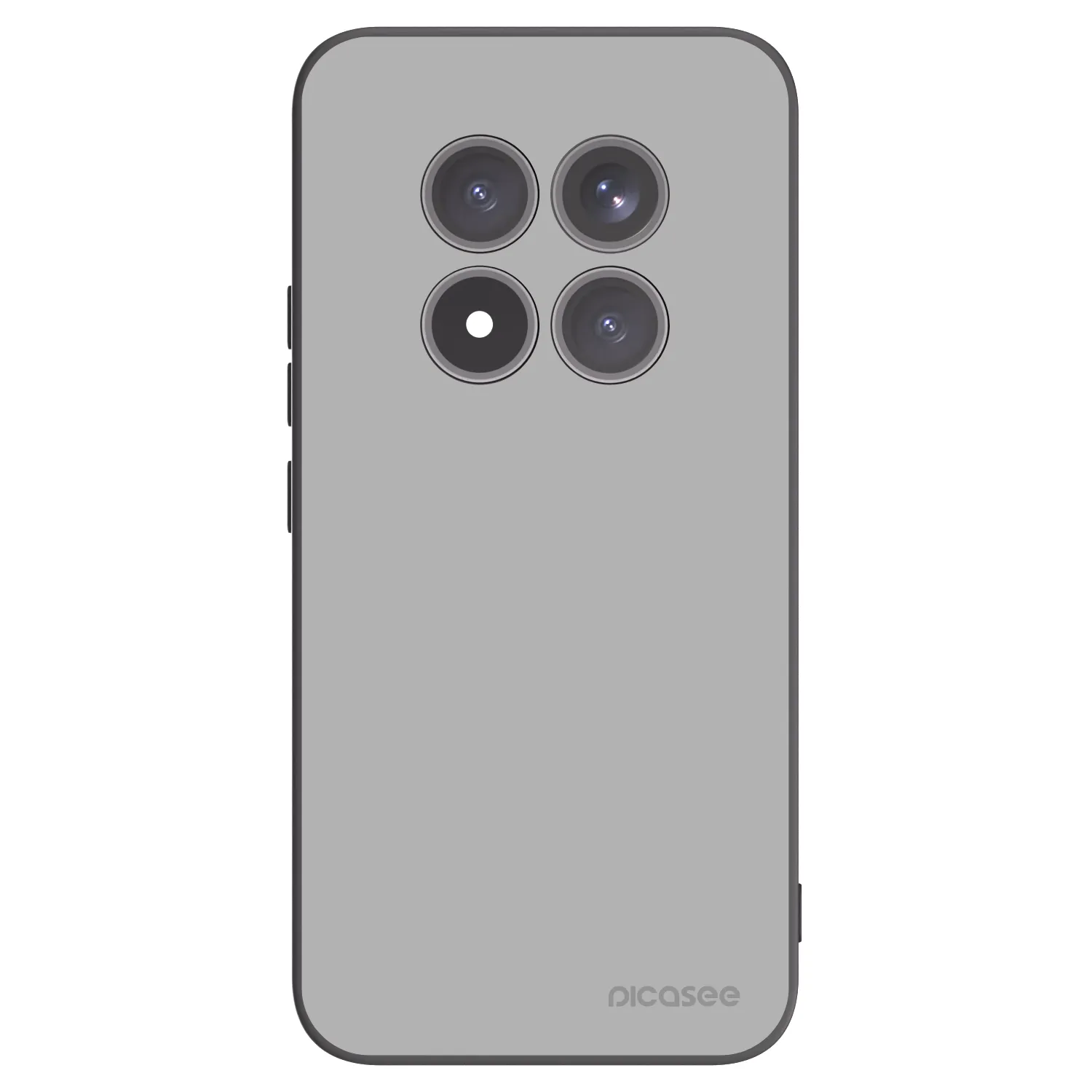 Picasee silikonski črni ovitek za Xiaomi Redmi Note 15 Pro+ - Stone