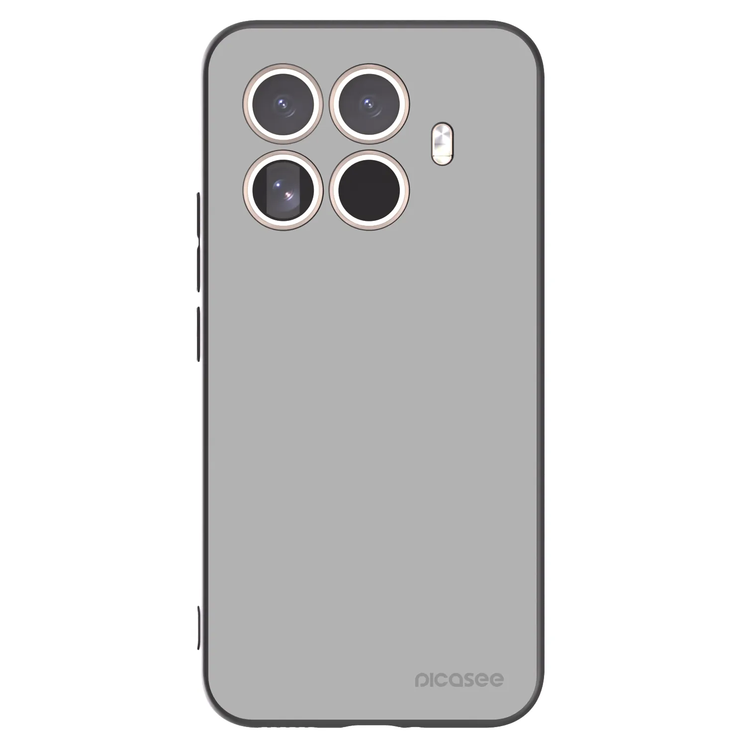 Picasee silikonski črni ovitek za Xiaomi 15T Pro - Stone