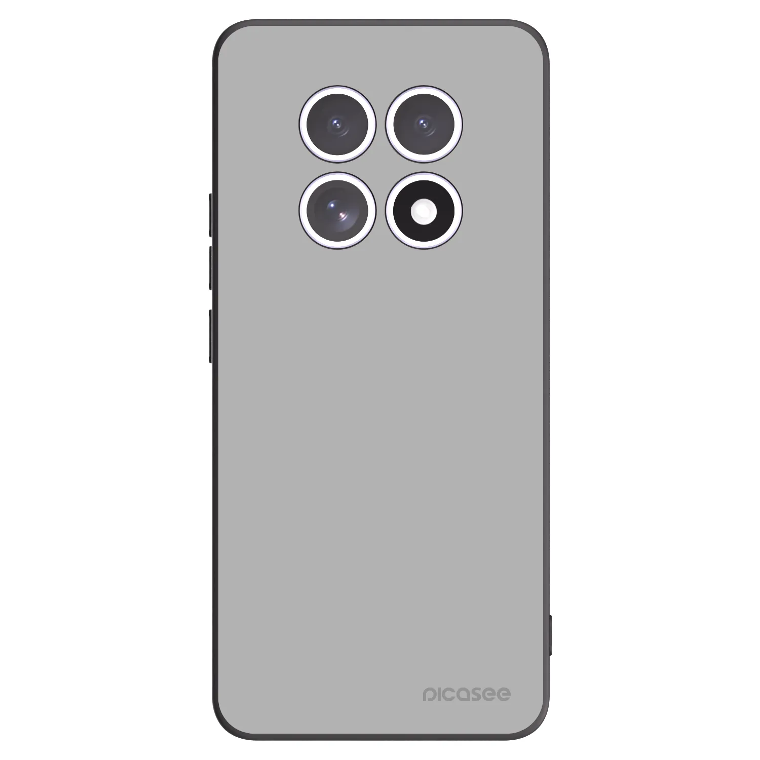 Picasee silikonski črni ovitek za Xiaomi Redmi Note 15 - Stone