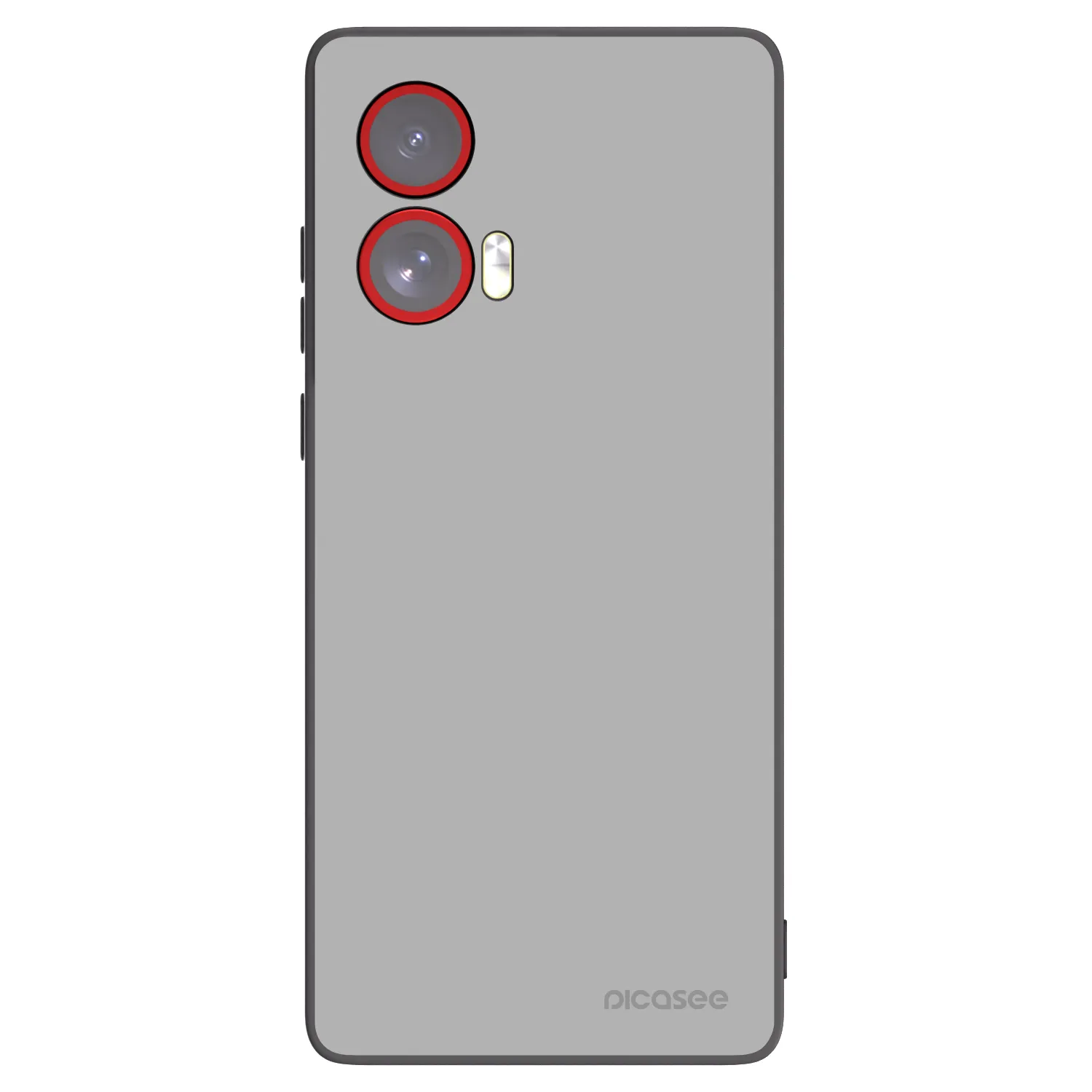 Picasee silikonski črni ovitek za Motorola Edge 50 Fusion - Stone
