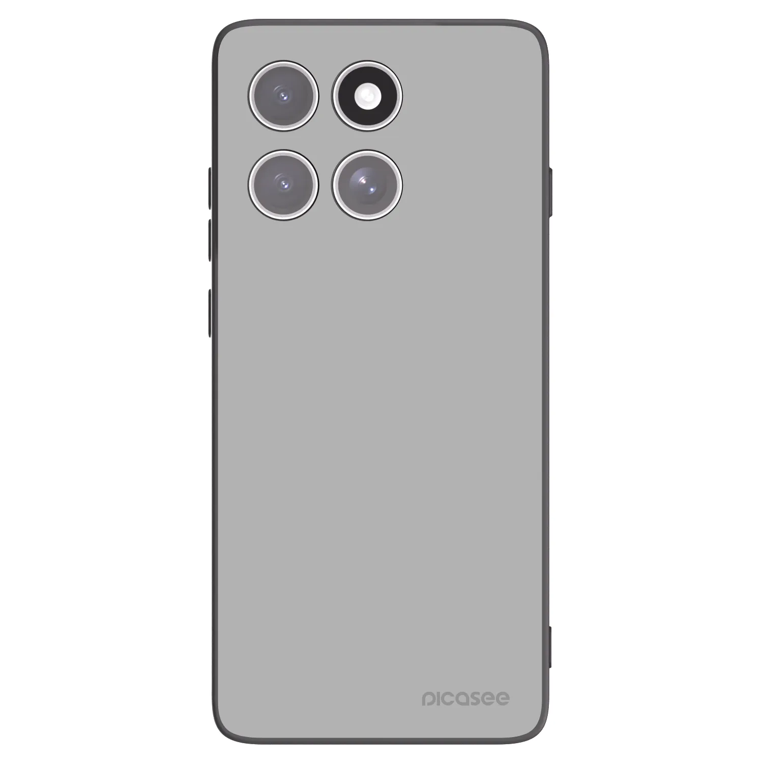 Picasee silikonski črni ovitek za Motorola Edge 60 Fusion - Stone