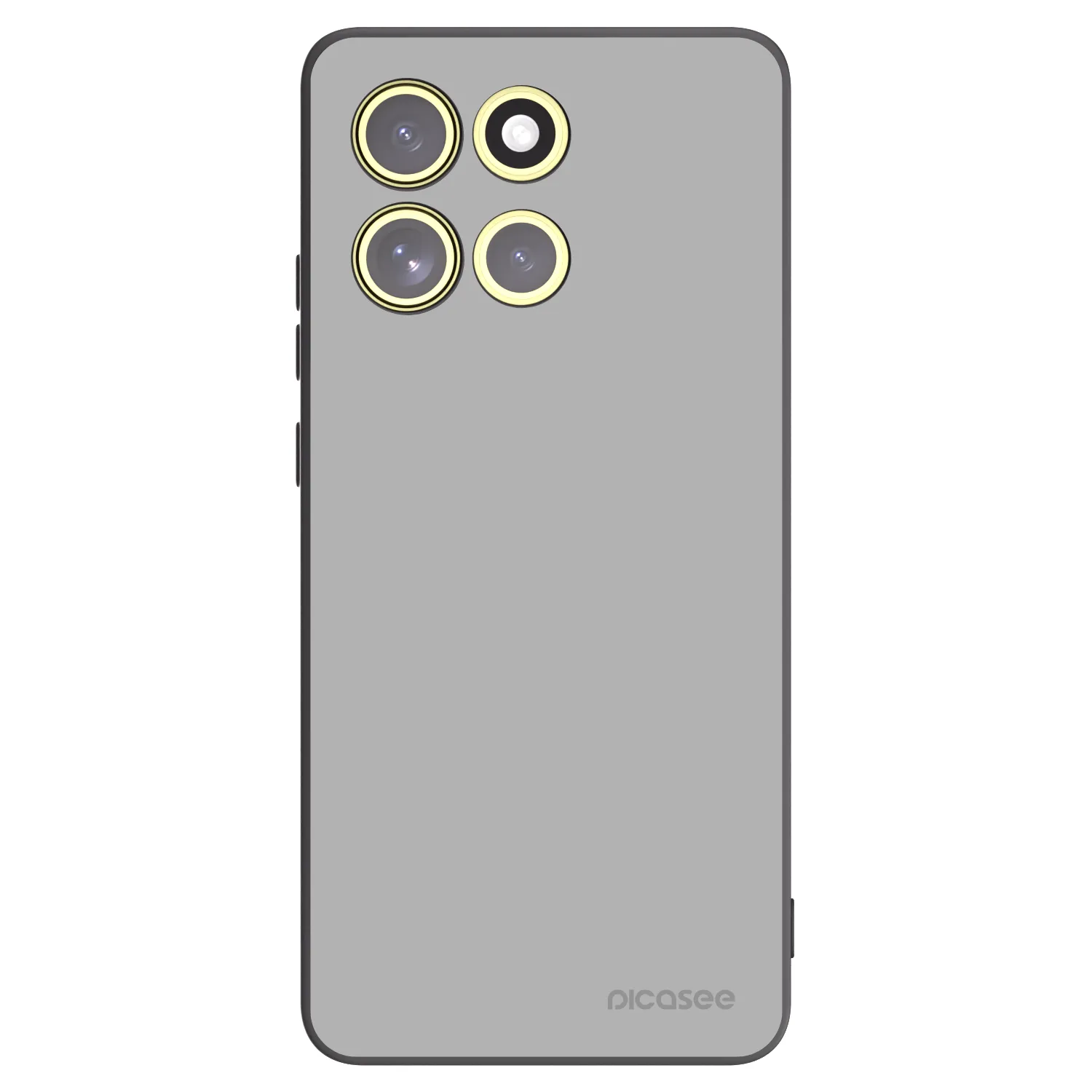 Picasee silikonski črni ovitek za Motorola Moto G86 Power 5G - Stone