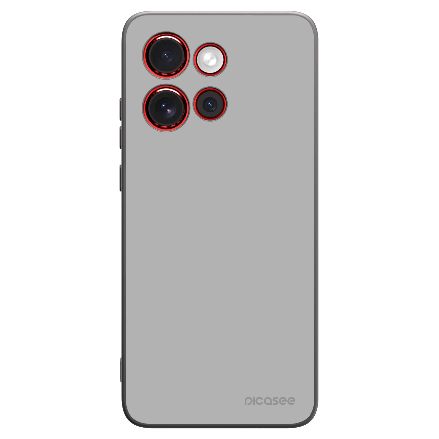 Picasee silikonski črni ovitek za Motorola Edge 60 Neo 5G - Stone