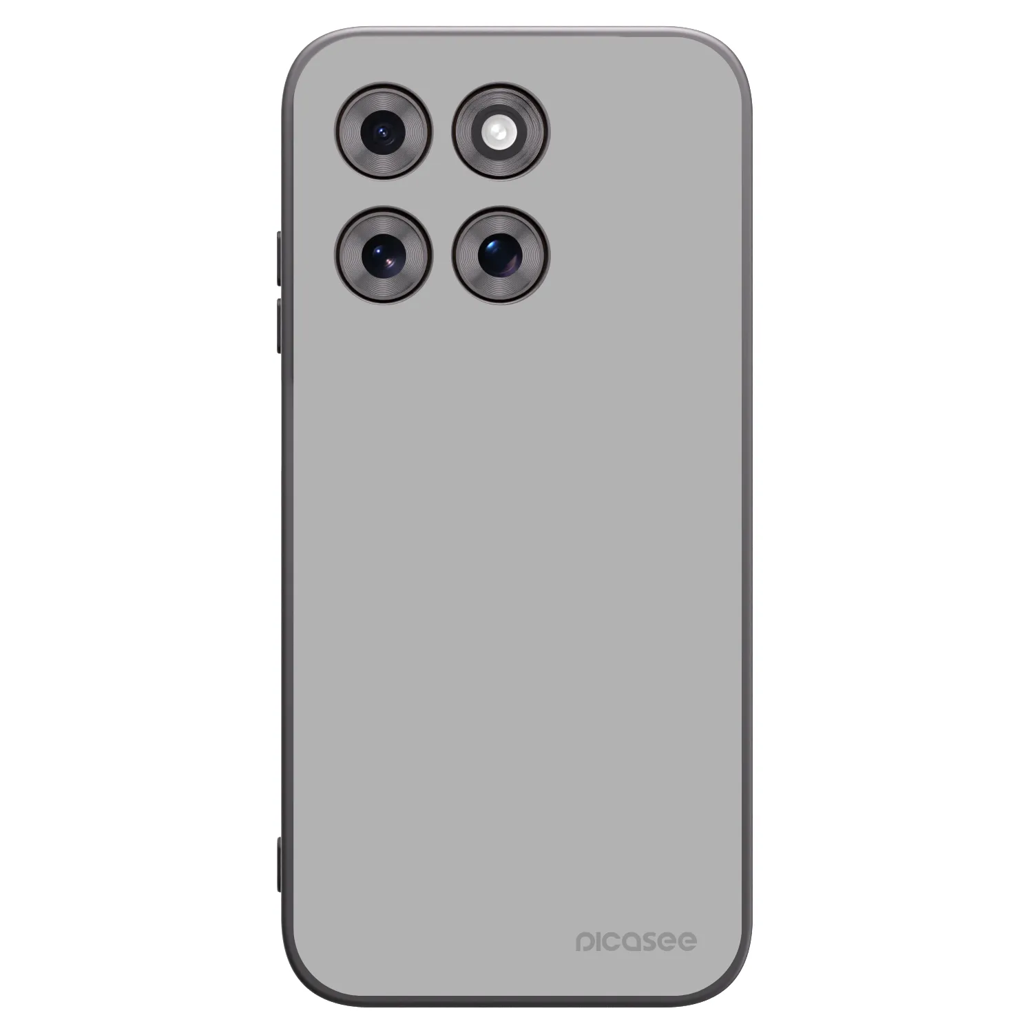 Picasee silikonski črni ovitek za Motorola Moto G77 - Stone