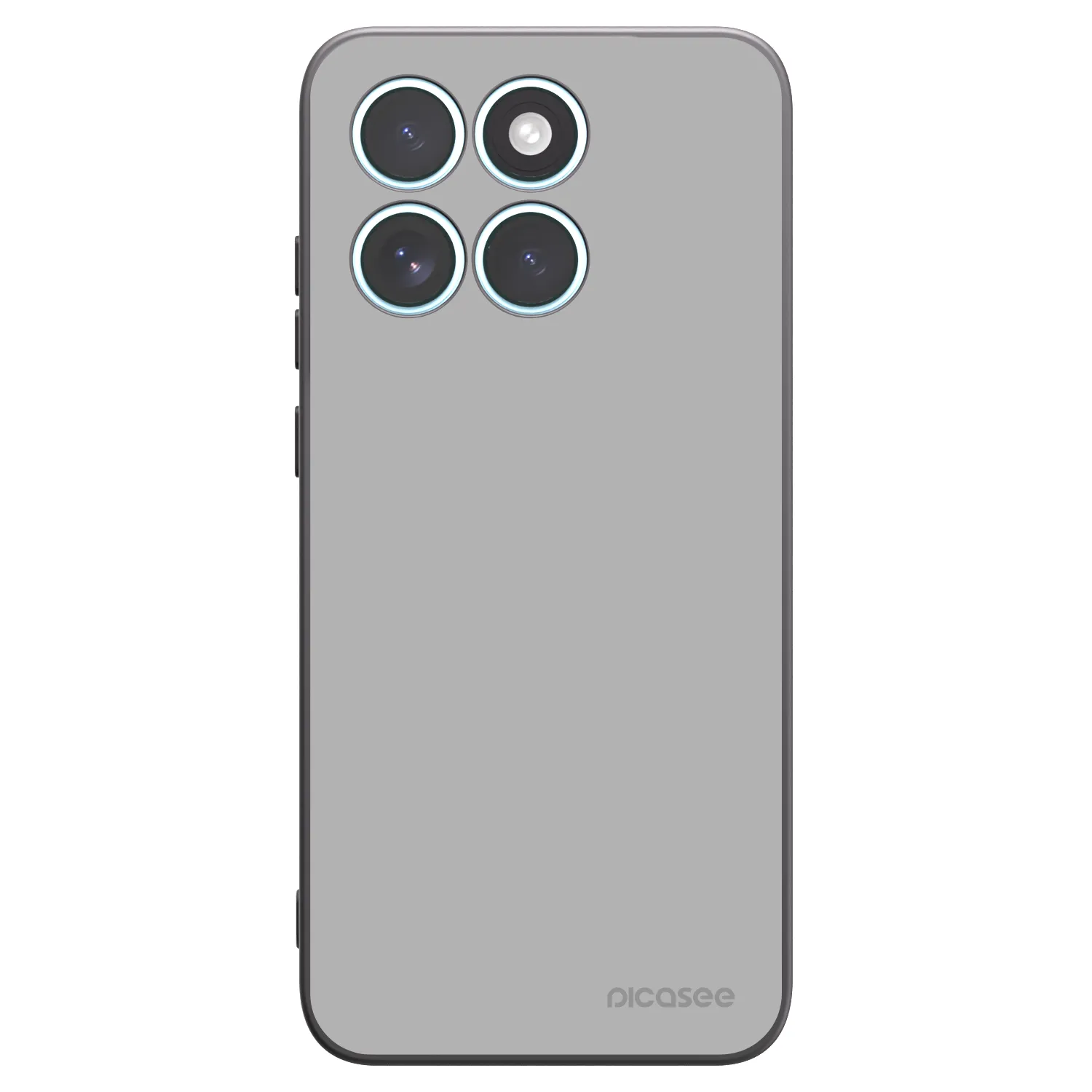 Picasee silikonski črni ovitek za Motorola Edge 70 Fusion - Stone