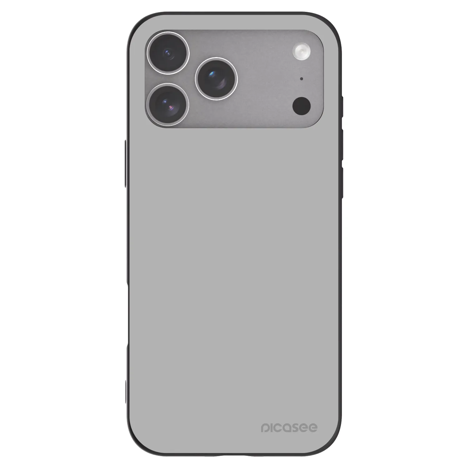 Picasee silikonski črni ovitek za Apple iPhone 18 Pro Max - Stone