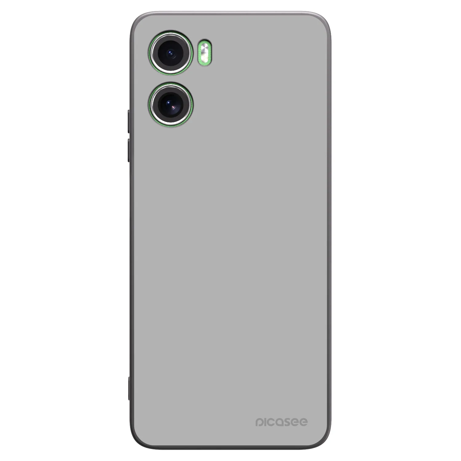 Picasee silikonski črni ovitek za Motorola Moto G06 - Stone