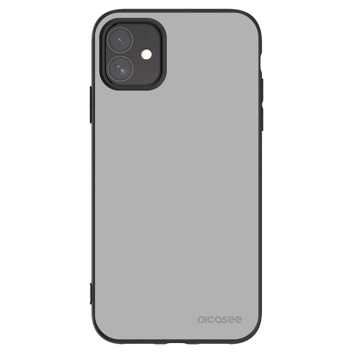 Picasee silikonski črni ovitek za Apple iPhone 11 - Stone
