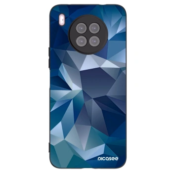 Picasee silikonski črni ovitek za Huawei Nova 8i - Wallpaper