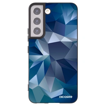 Picasee silikonski črni ovitek za Samsung Galaxy S22 5G - Wallpaper