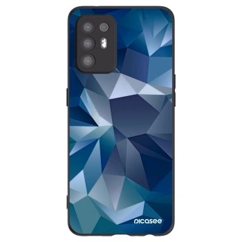 Picasee silikonski črni ovitek za OPPO A94 5G - Wallpaper