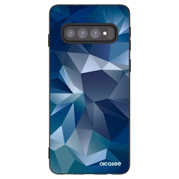 Picasee silikonski črni ovitek za Samsung Galaxy S10 G973 - Wallpaper