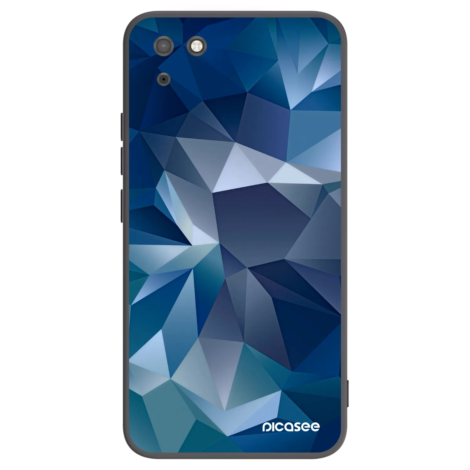 Picasee silikonski črni ovitek za Huawei Y5P - Wallpaper