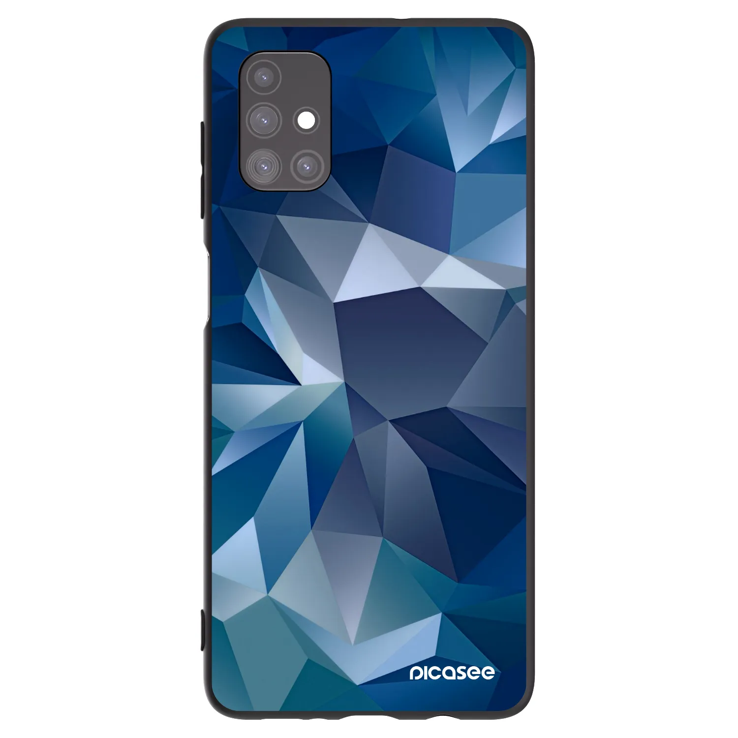 Picasee silikonski črni ovitek za Samsung Galaxy M51 M515F - Wallpaper