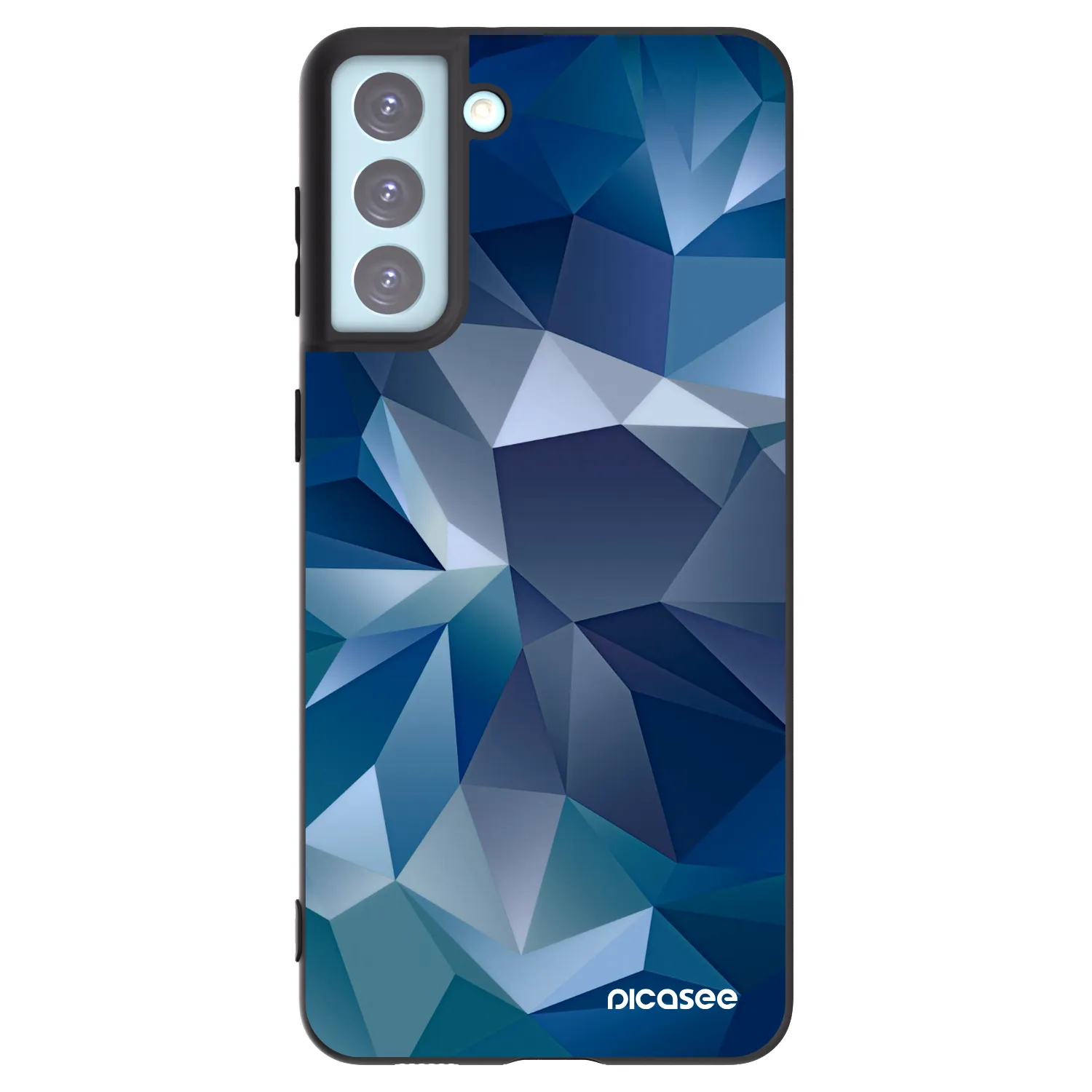 Picasee silikonski črni ovitek za Samsung Galaxy S21+ 5G G996F - Wallpaper