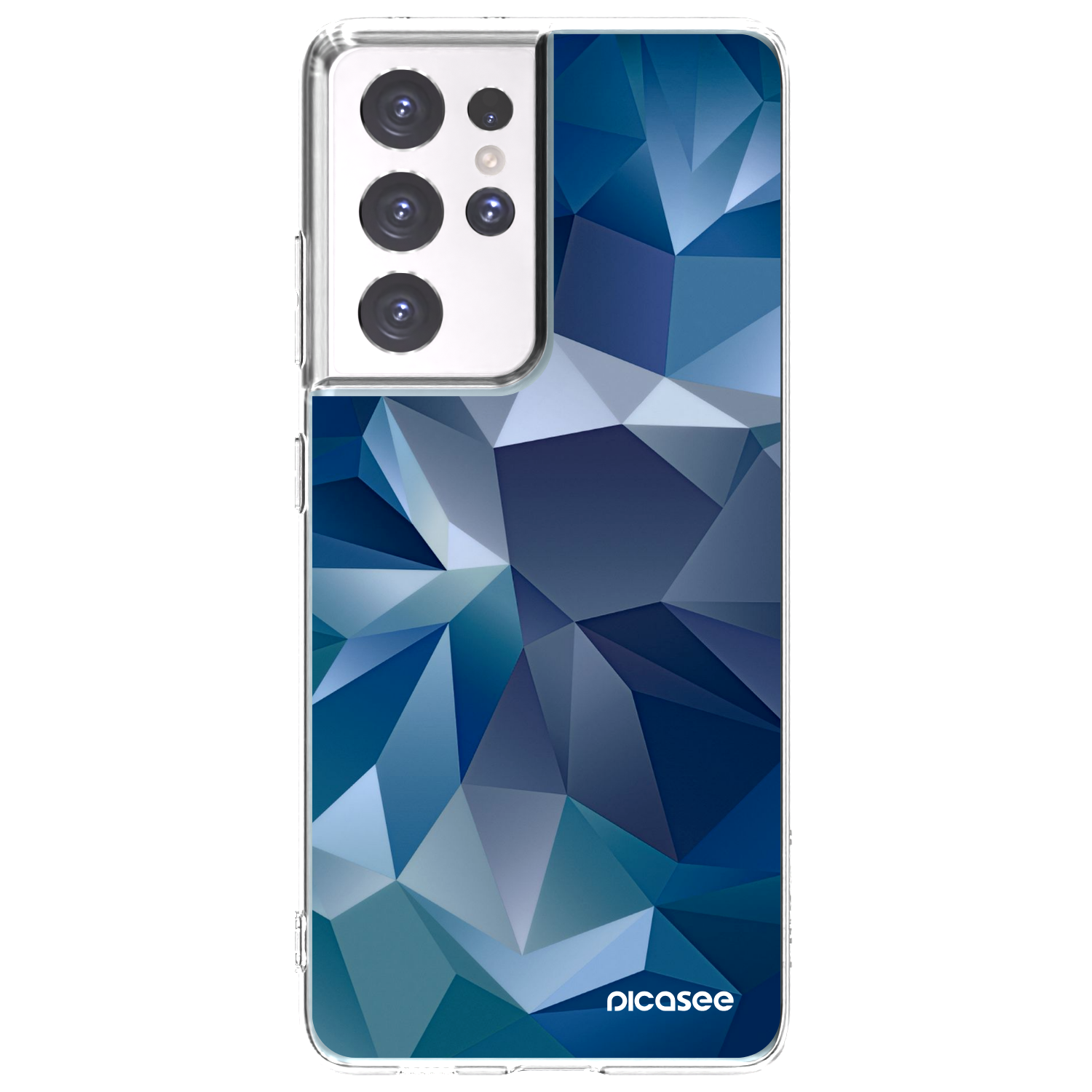 Picasee silikonski prozorni ovitek za Samsung Galaxy S21 Ultra 5G G998B - Wallpaper