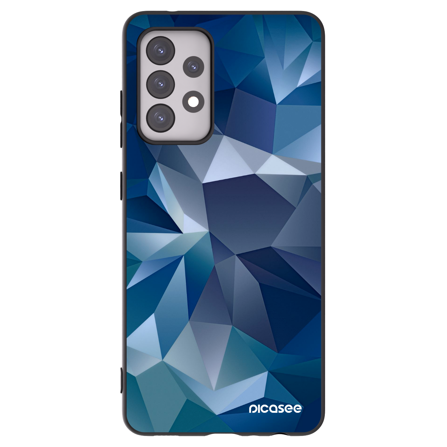 Picasee silikonski črni ovitek za Samsung Galaxy A52 5G A525F - Wallpaper