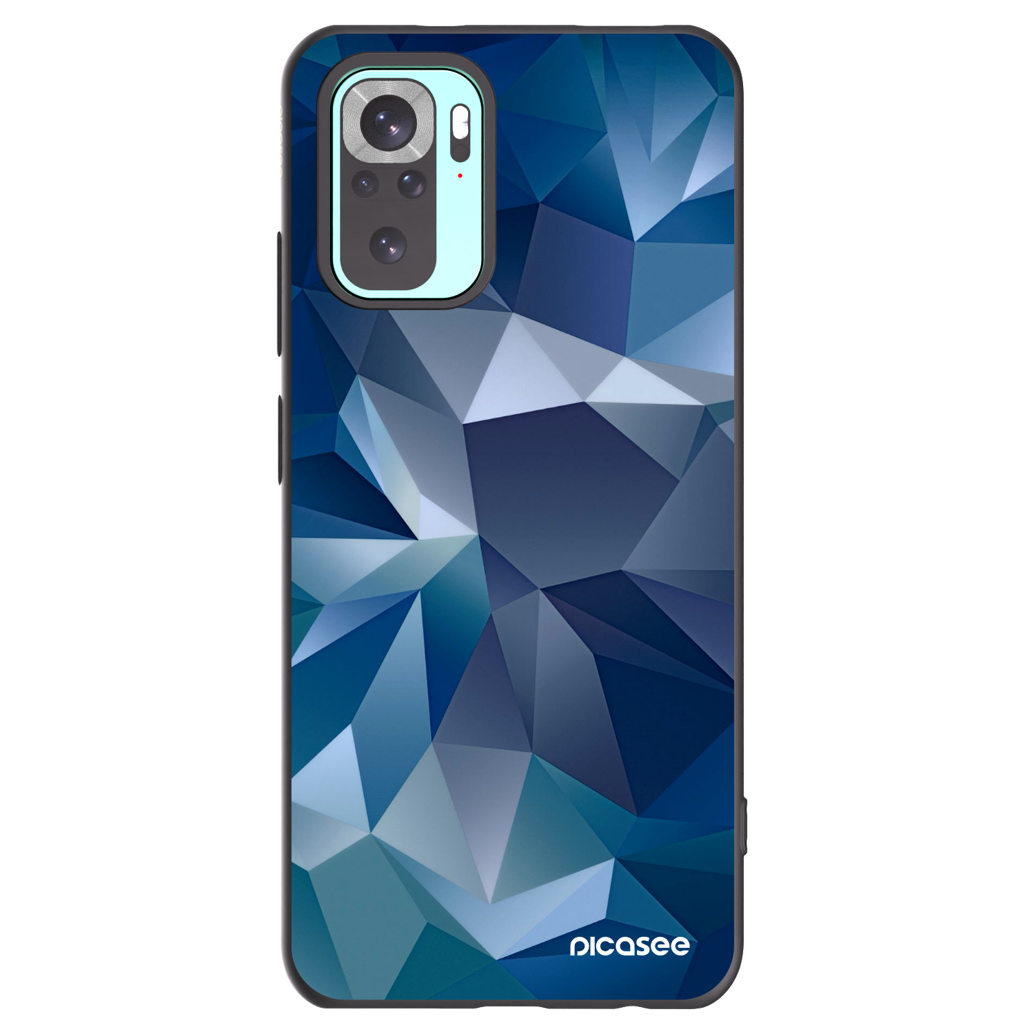 Picasee silikonski črni ovitek za Xiaomi Redmi Note 10 Pro - Wallpaper