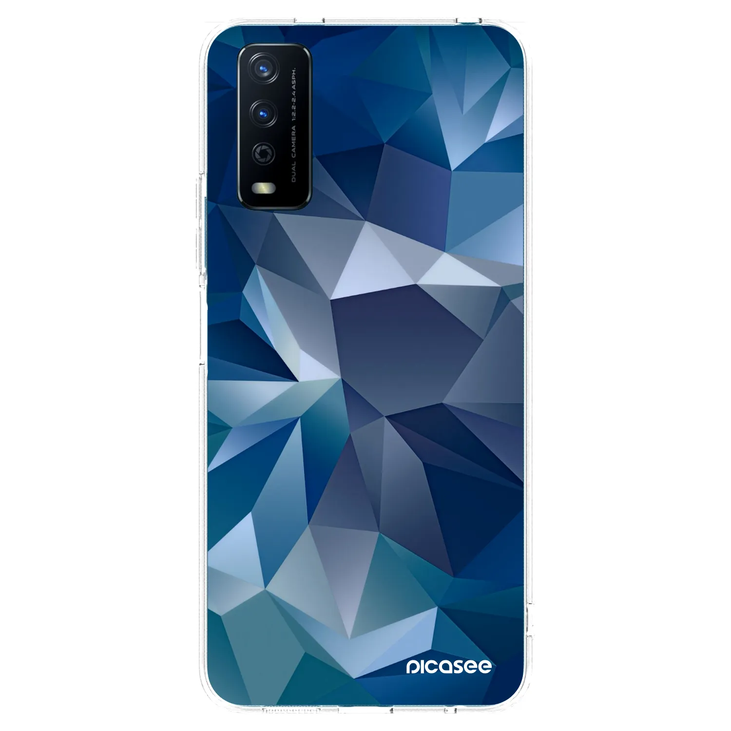 Picasee silikonski prozorni ovitek za Vivo Y11s - Wallpaper