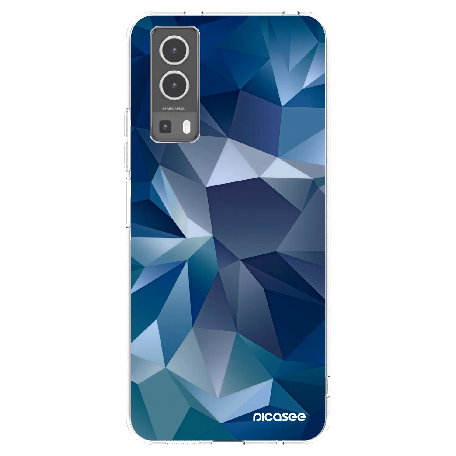 Picasee silikonski prozorni ovitek za Vivo Y72 5G - Wallpaper