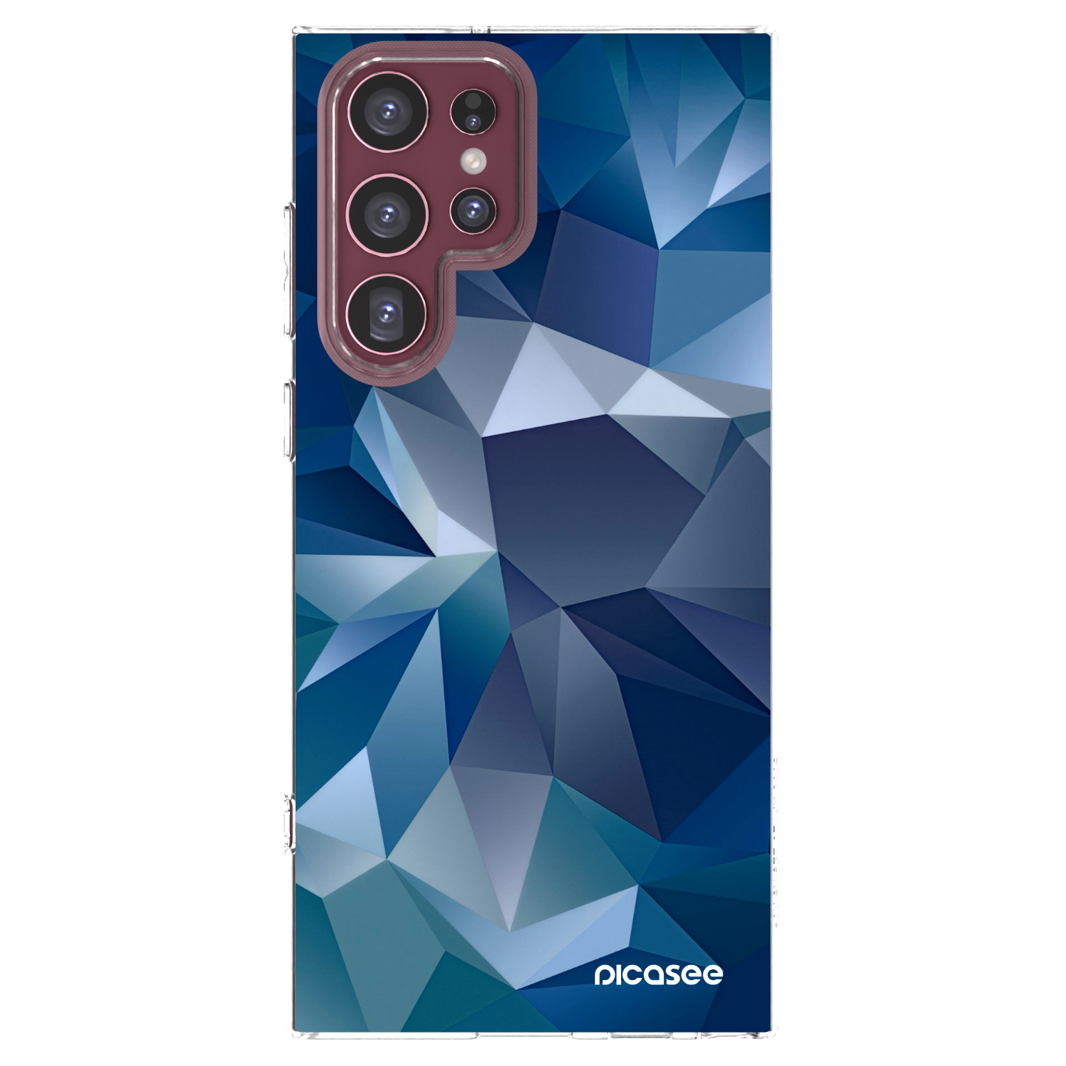 Picasee silikonski prozorni ovitek za Samsung Galaxy S22 Ultra 5G - Wallpaper