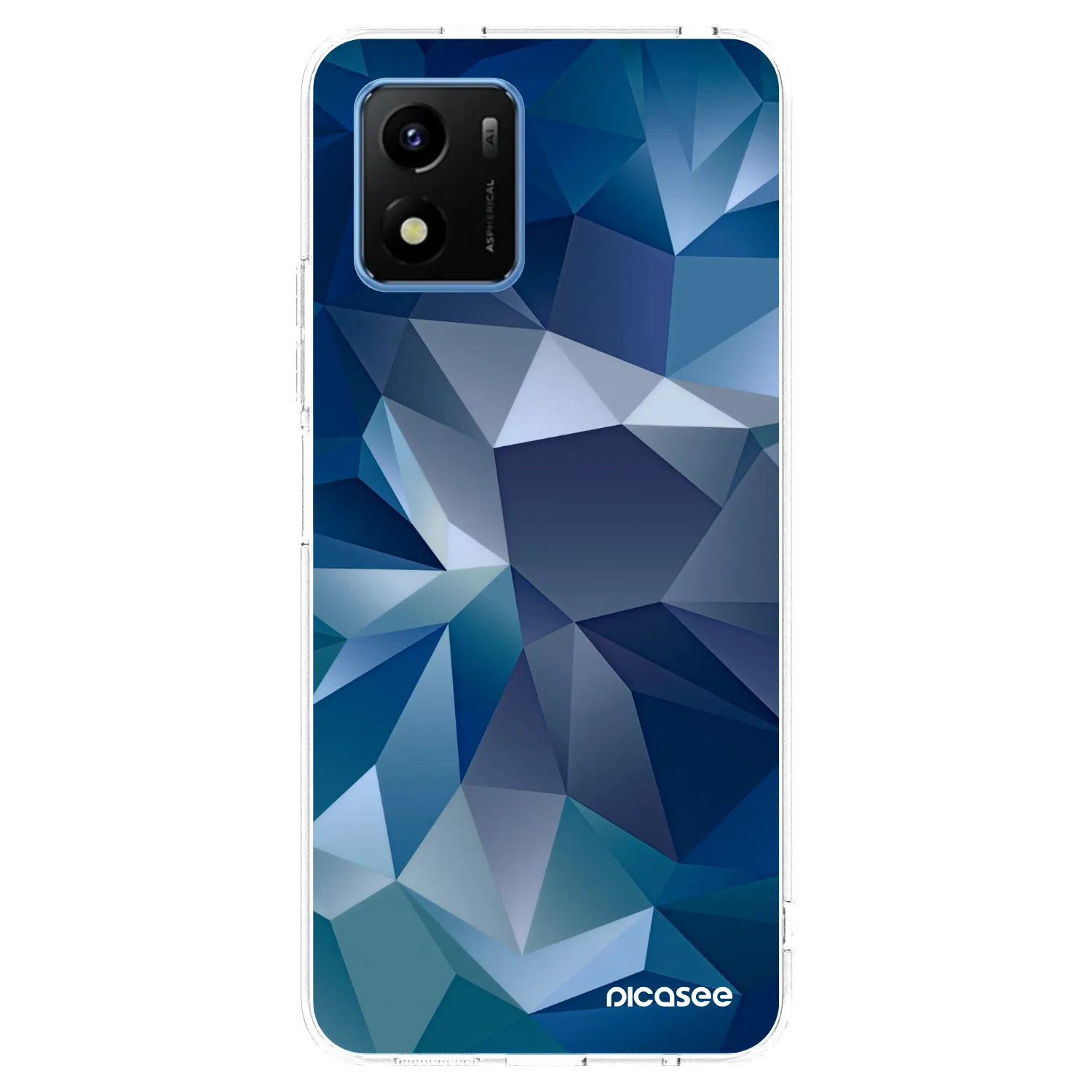 Picasee silikonski prozorni ovitek za Vivo Y01 - Wallpaper