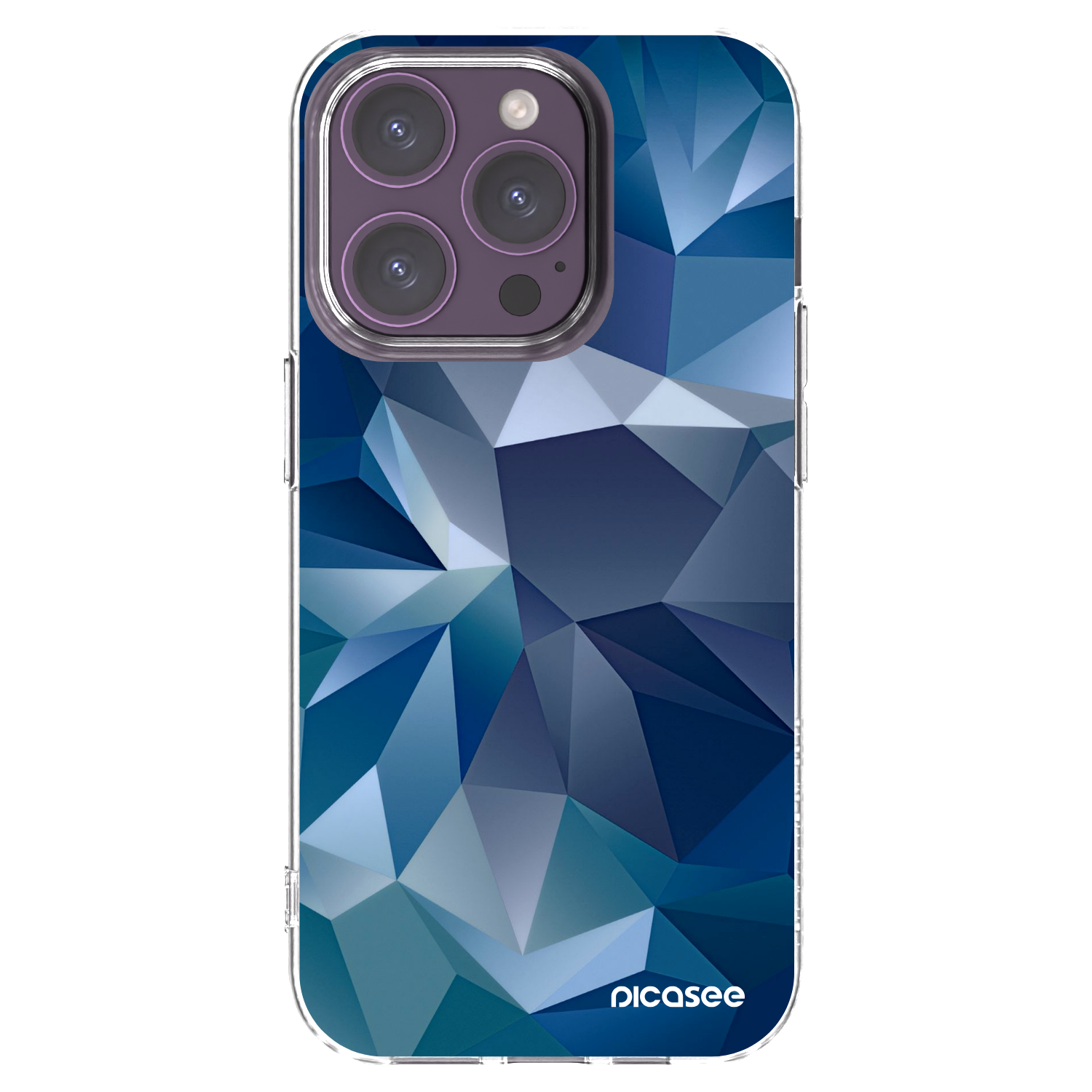 Picasee silikonski prozorni ovitek za Apple iPhone 14 Pro - Wallpaper