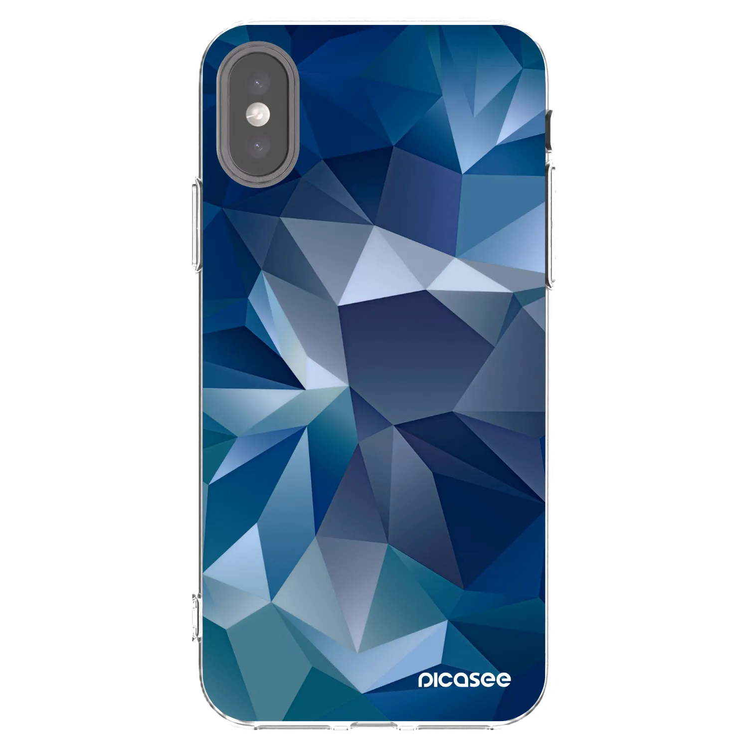 Picasee silikonski prozorni ovitek za Apple iPhone X/XS - Wallpaper