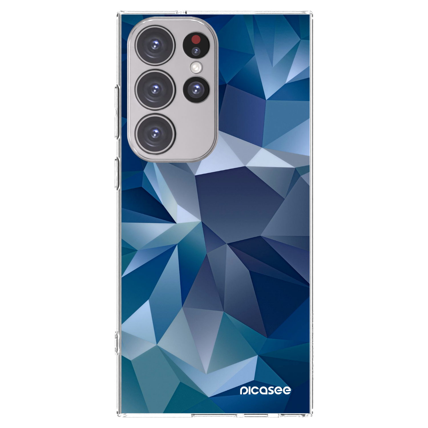 Picasee silikonski prozorni ovitek za Samsung Galaxy S23 Ultra 5G - Wallpaper
