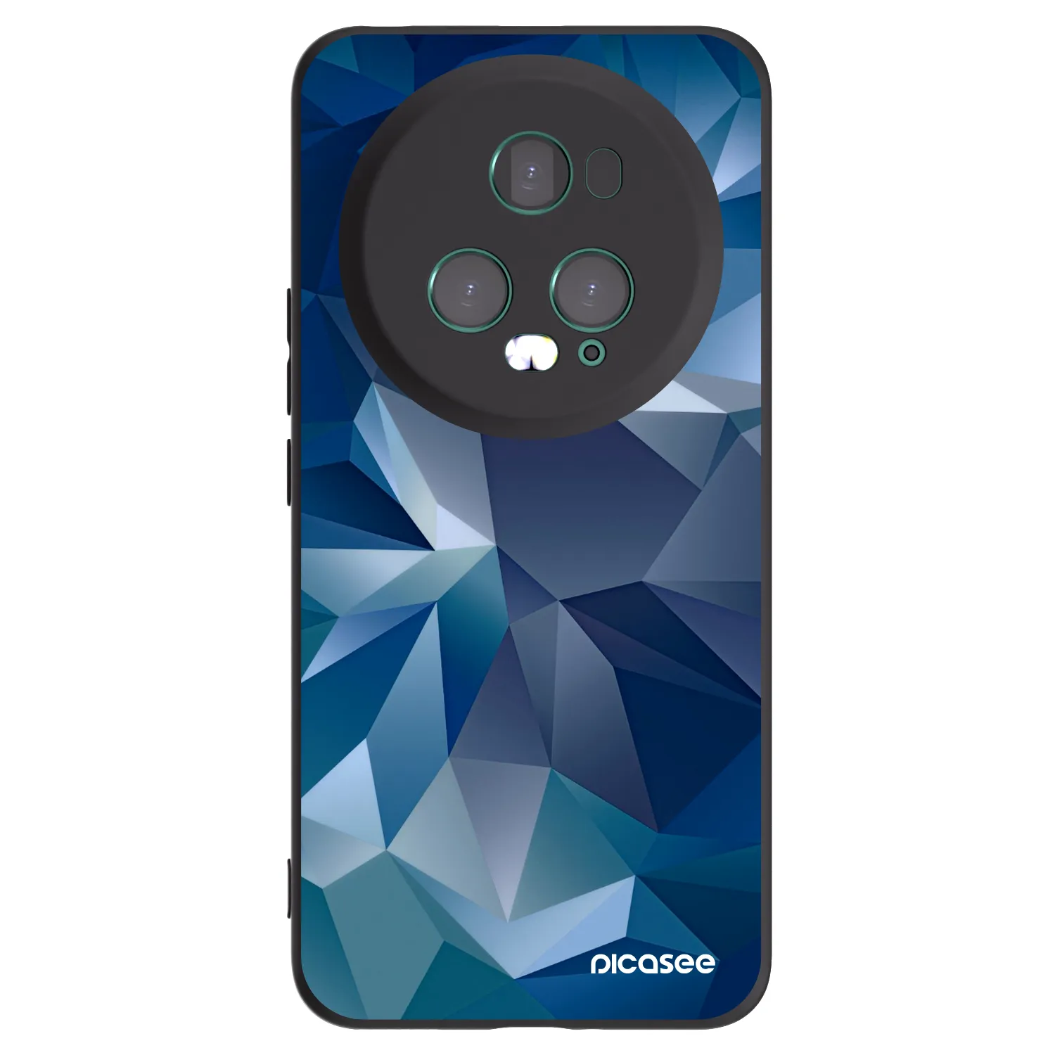 Picasee silikonski črni ovitek za Honor Magic5 Pro - Wallpaper