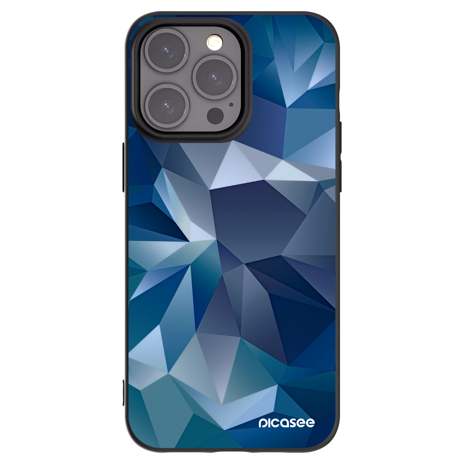 Picasee silikonski črni ovitek za Apple iPhone 15 Pro Max - Wallpaper