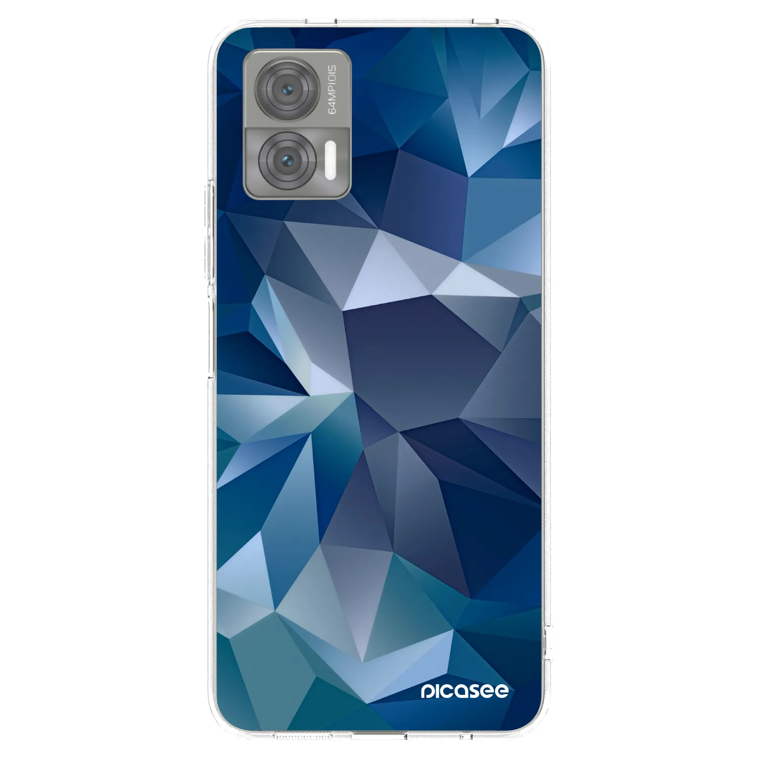 Picasee silikonski prozorni ovitek za Motorola Edge 30 Neo - Wallpaper