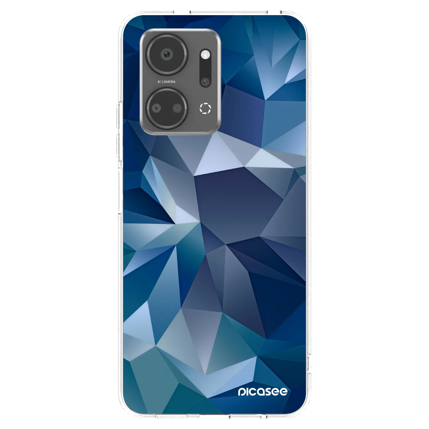 Picasee silikonski prozorni ovitek za Honor X7a - Wallpaper