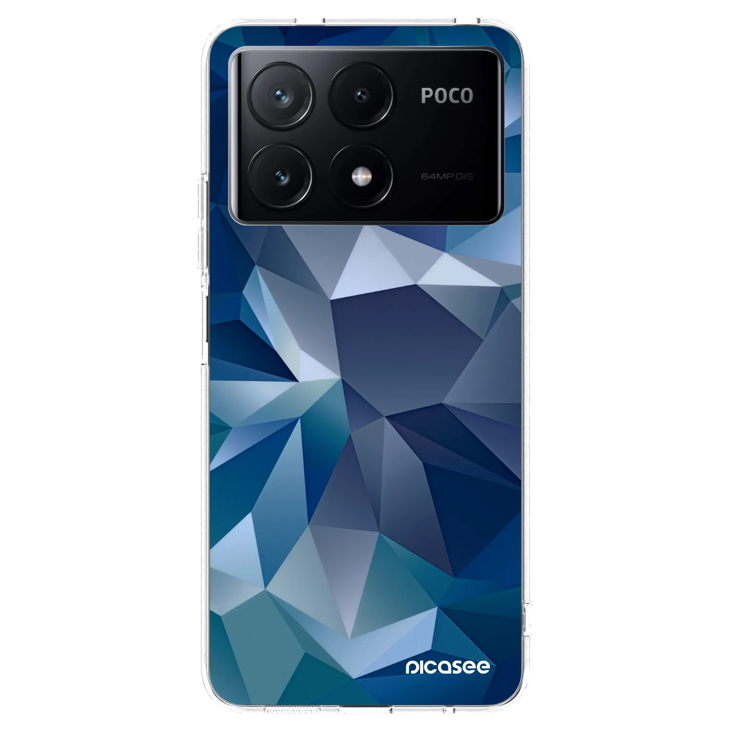 Picasee silikonski prozorni ovitek za Xiaomi Poco X6 Pro - Wallpaper