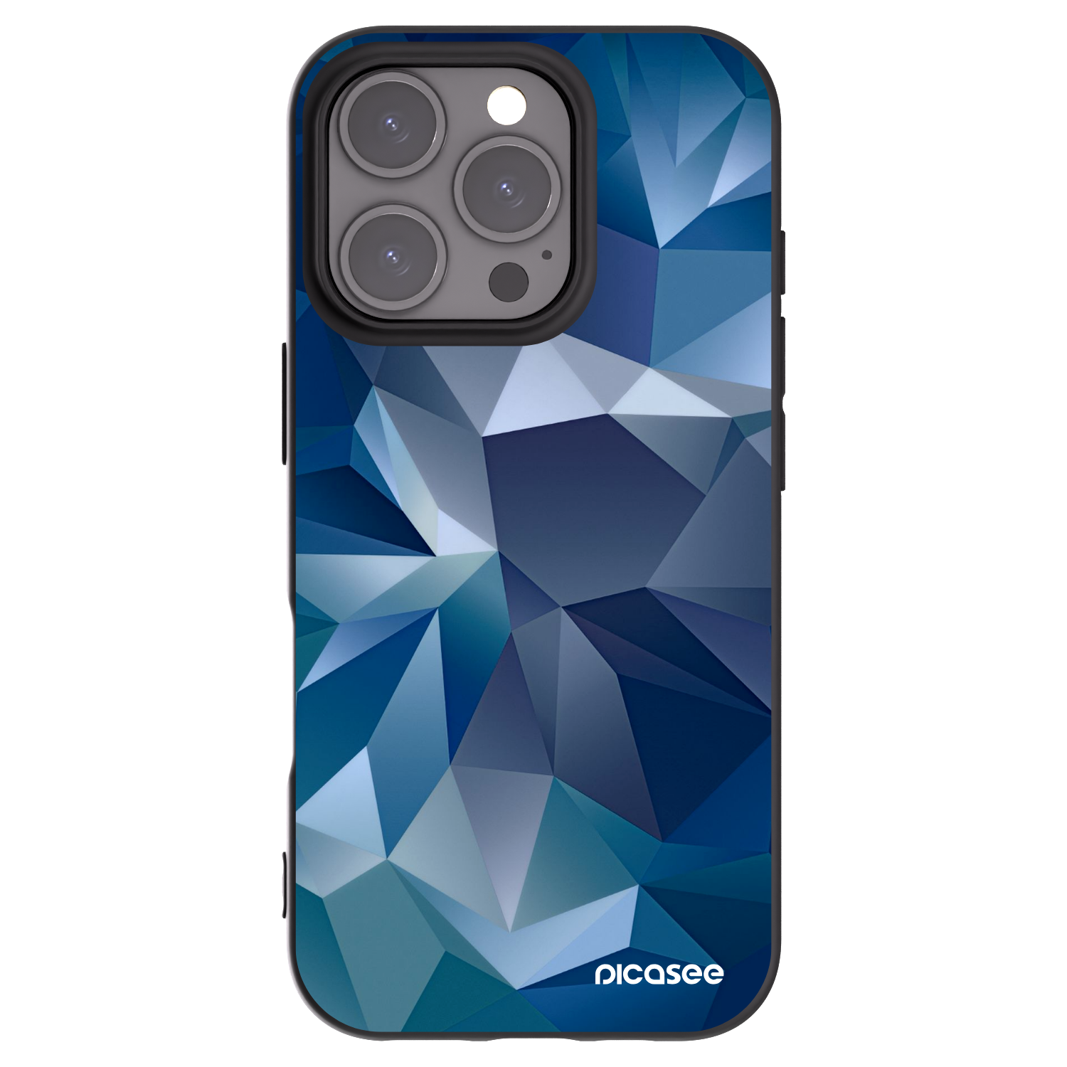 Picasee silikonski črni ovitek za Apple iPhone 16 Pro - Wallpaper