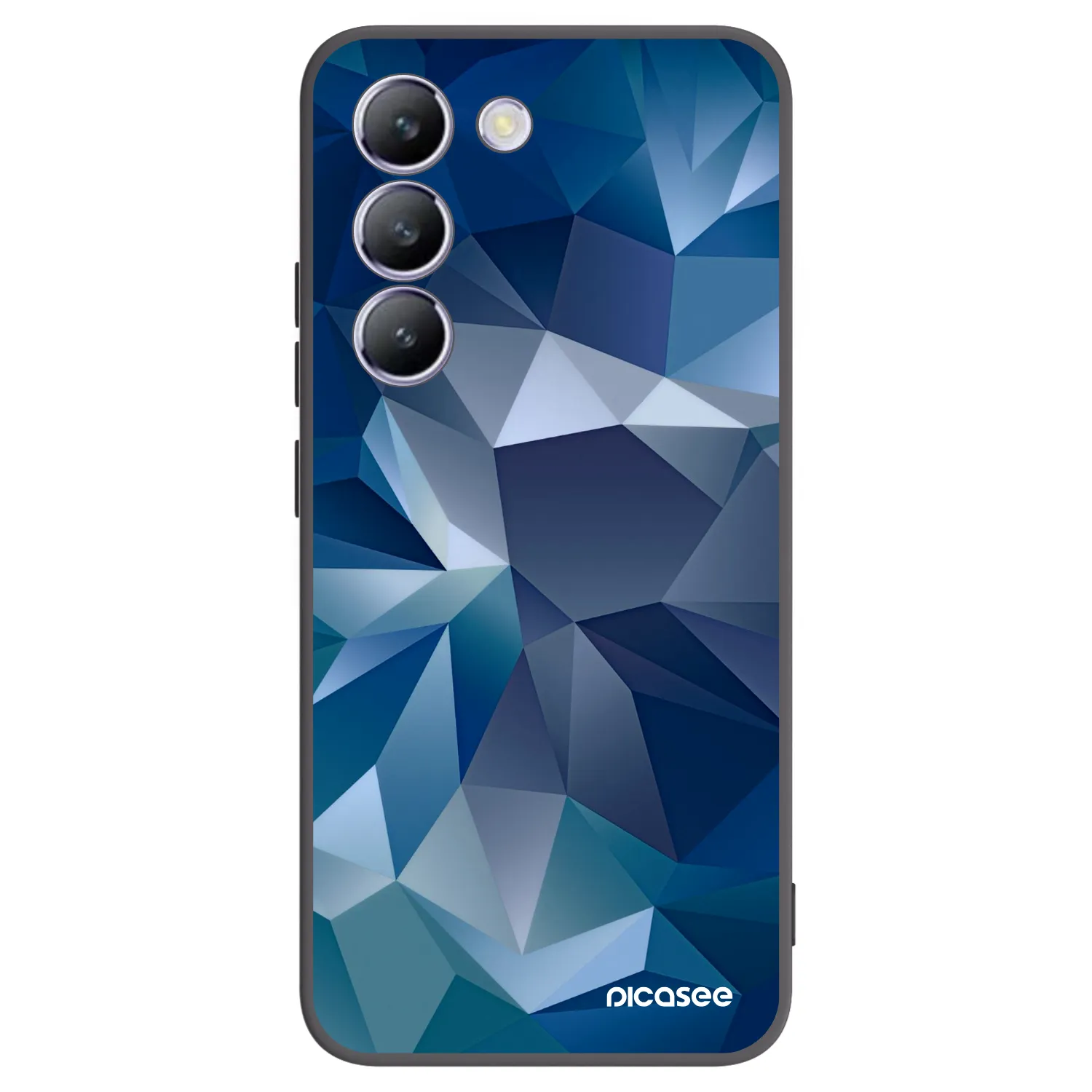 Picasee silikonski črni ovitek za Vivo V40 SE 5G - Wallpaper