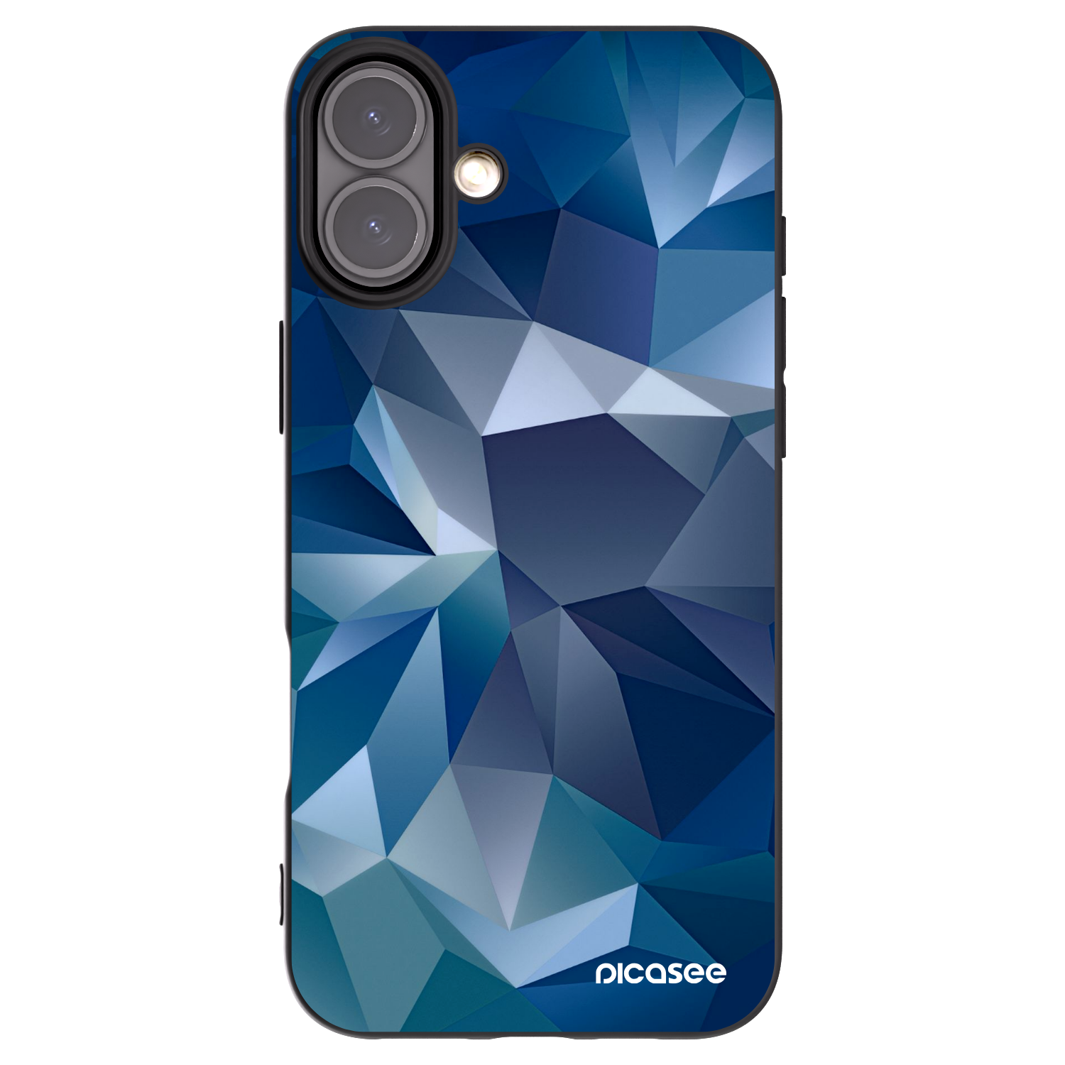 Picasee silikonski črni ovitek za Apple iPhone 16 Plus - Wallpaper