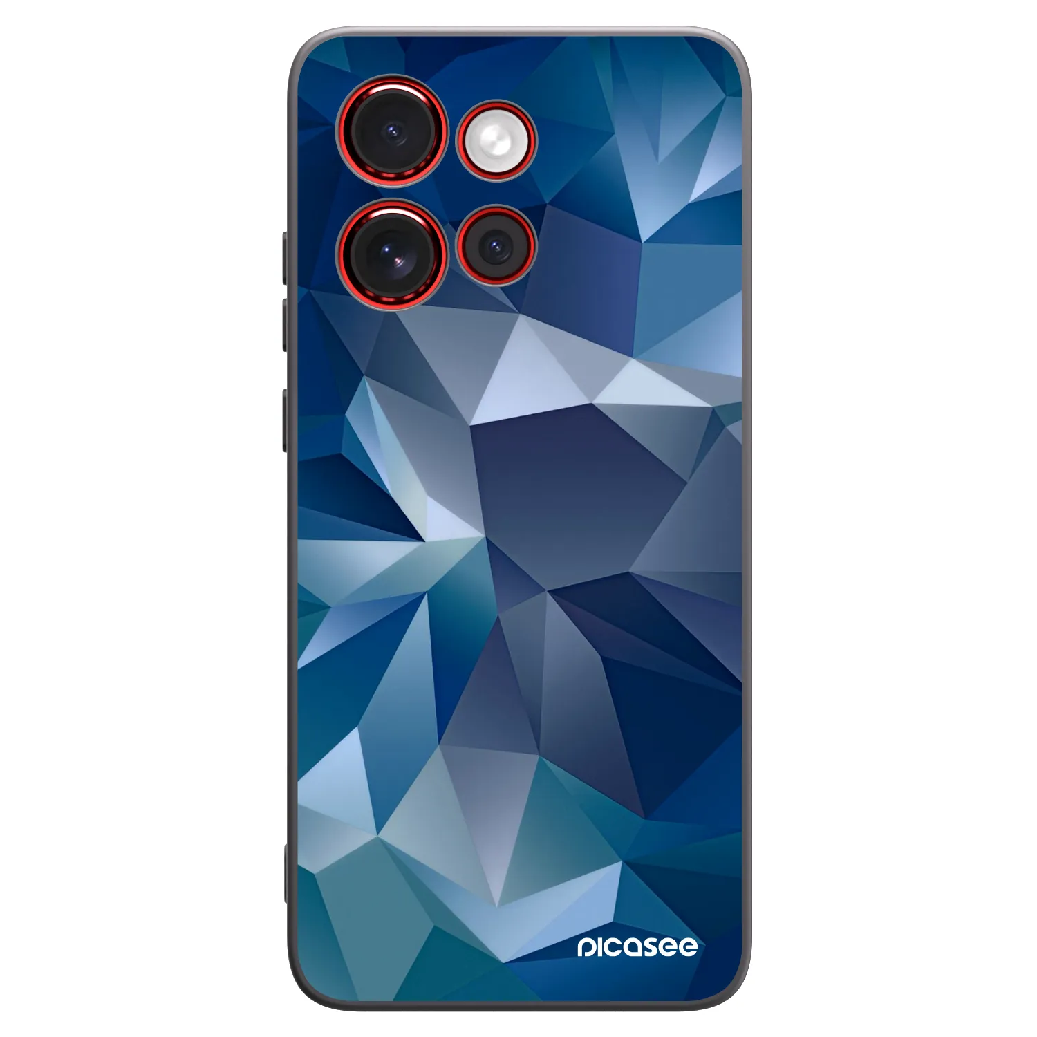 Picasee silikonski črni ovitek za Motorola Edge 60 Neo 5G - Wallpaper