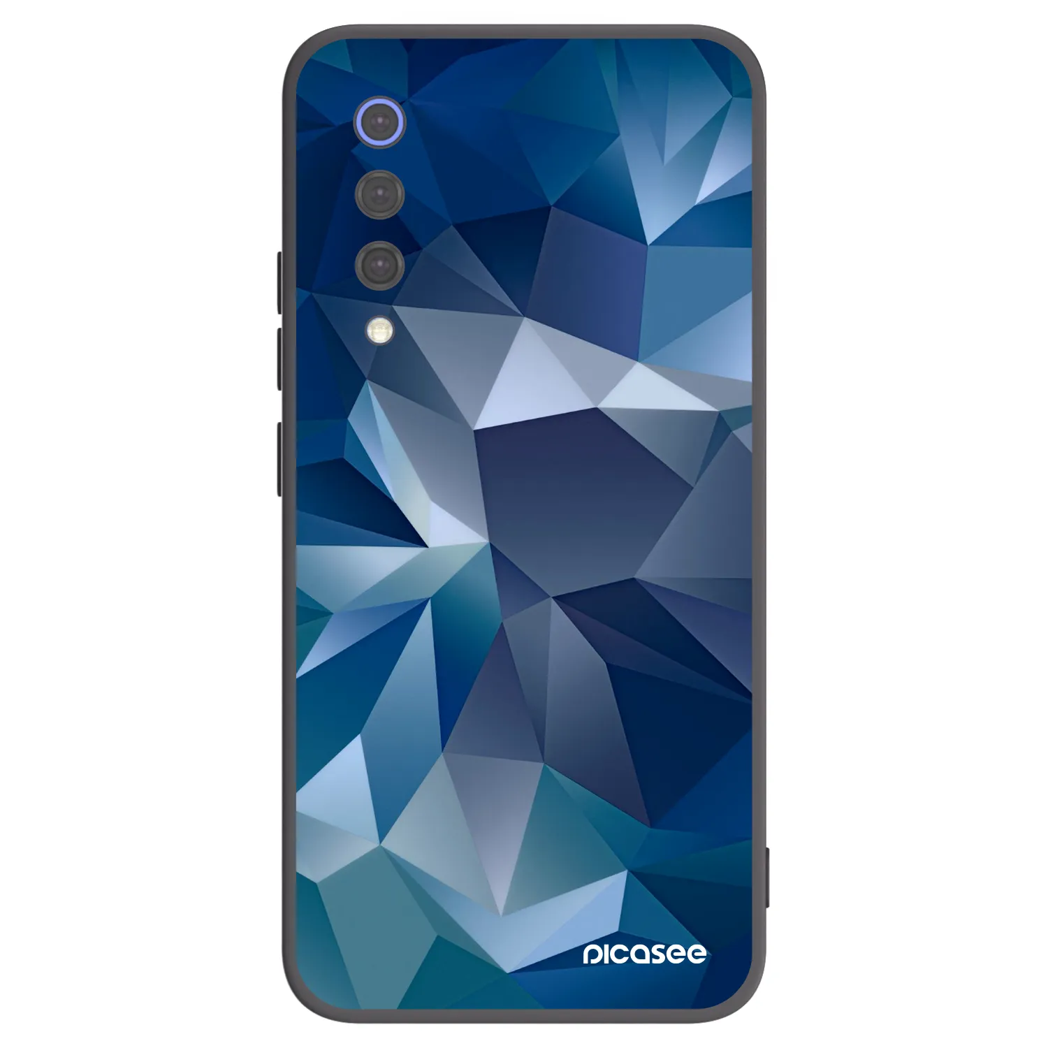 Picasee silikonski črni ovitek za Xiaomi Mi 9 SE - Wallpaper