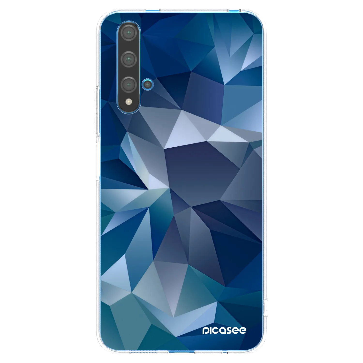 Picasee silikonski prozorni ovitek za Huawei Nova 5T - Wallpaper