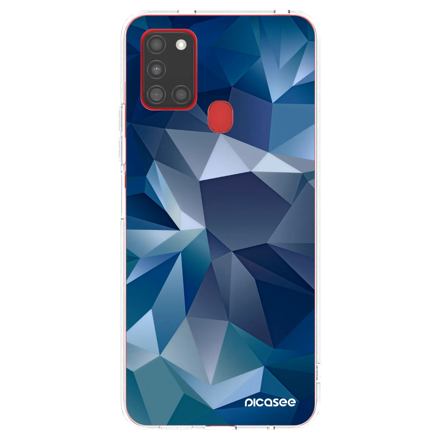 Picasee silikonski prozorni ovitek za Samsung Galaxy A21s - Wallpaper