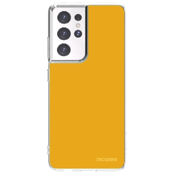 Picasee silikonski prozorni ovitek za Samsung Galaxy S21 Ultra 5G G998B - Sun